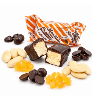 Torrone Morbido Orange Ricoperto