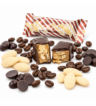 Torrone Morbido al Caffè Ricoperto
