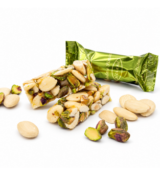 Torrone Croccante Mandorle&Pistacchio